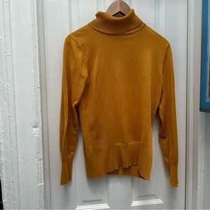 CABLE & GAUGE Turtleneck Sweater